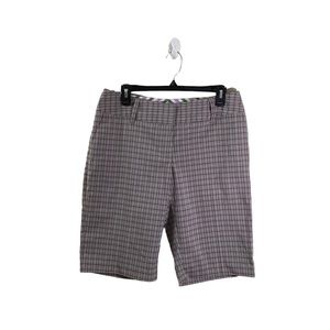 Adidas Performance Stretch Golf Plaid Shorts
